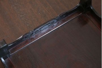 アンティーク雑貨　古民具・骨董 古い唐木製の花台(平台)