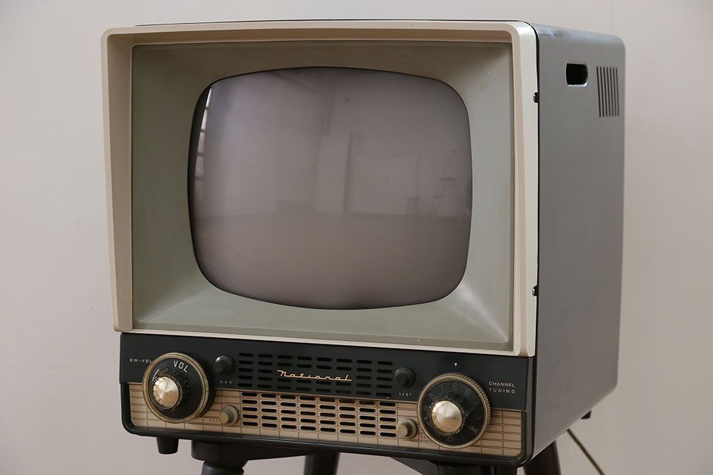 昭和レトロテレビ　アンティークインテリア　ジャンク品 公式】アンティーク家具ラフジュ工房商品詳細ページアンティーク