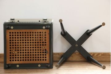 アンティーク雑貨　昭和レトロ ジャンク品 ナショナル製 アンティークテレビ