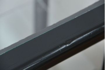 アンティーク家具　アンティーク 古いタバコ屋の薄型ガラスケース(ショーケース)