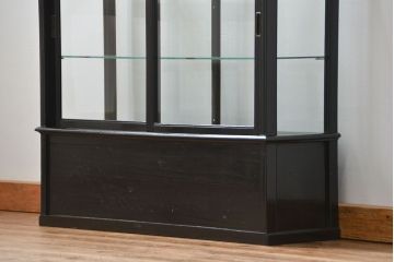 アンティーク家具　アンティーク 古いタバコ屋の薄型ガラスケース(ショーケース)