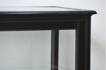 アンティーク家具　アンティーク 古いタバコ屋の薄型ガラスケース(ショーケース)