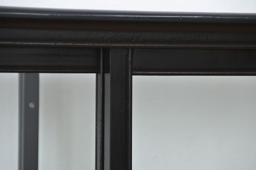 アンティーク家具　アンティーク 古いタバコ屋の薄型ガラスケース(ショーケース)