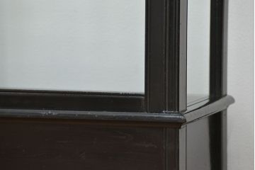 アンティーク家具　アンティーク 古いタバコ屋の薄型ガラスケース(ショーケース)