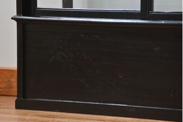 アンティーク家具　アンティーク 古いタバコ屋の薄型ガラスケース(ショーケース)