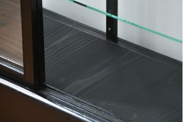 アンティーク家具　アンティーク 古いタバコ屋の薄型ガラスケース(ショーケース)