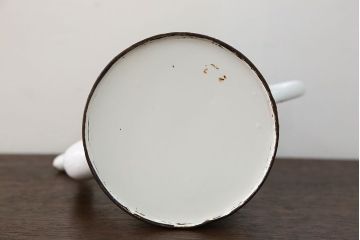 アンティーク雑貨　ジャンク品　フランスアンティーク  ホーロー製 ティーポット(2)(コーヒーポット)