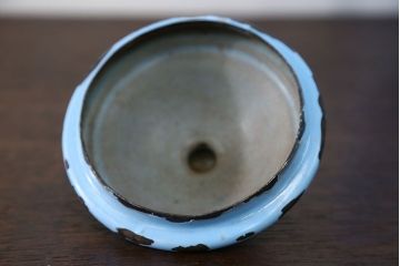 アンティーク雑貨　ジャンク品 フランスアンティーク ホーロー製 ティーポット(3)(コーヒーポット)