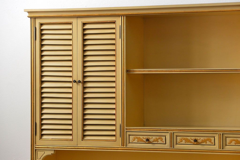 中古 スペインビンテージ エキゾチック キャビネット(カップボード)