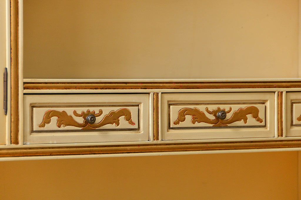 中古 スペインビンテージ エキゾチック キャビネット(カップボード)