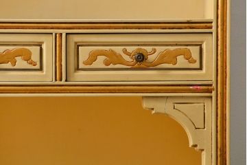 中古 スペインビンテージ エキゾチック キャビネット(カップボード)