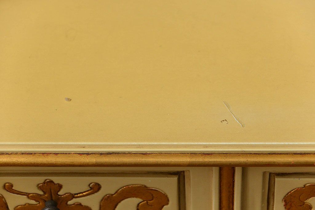 中古 スペインビンテージ エキゾチック キャビネット(カップボード)