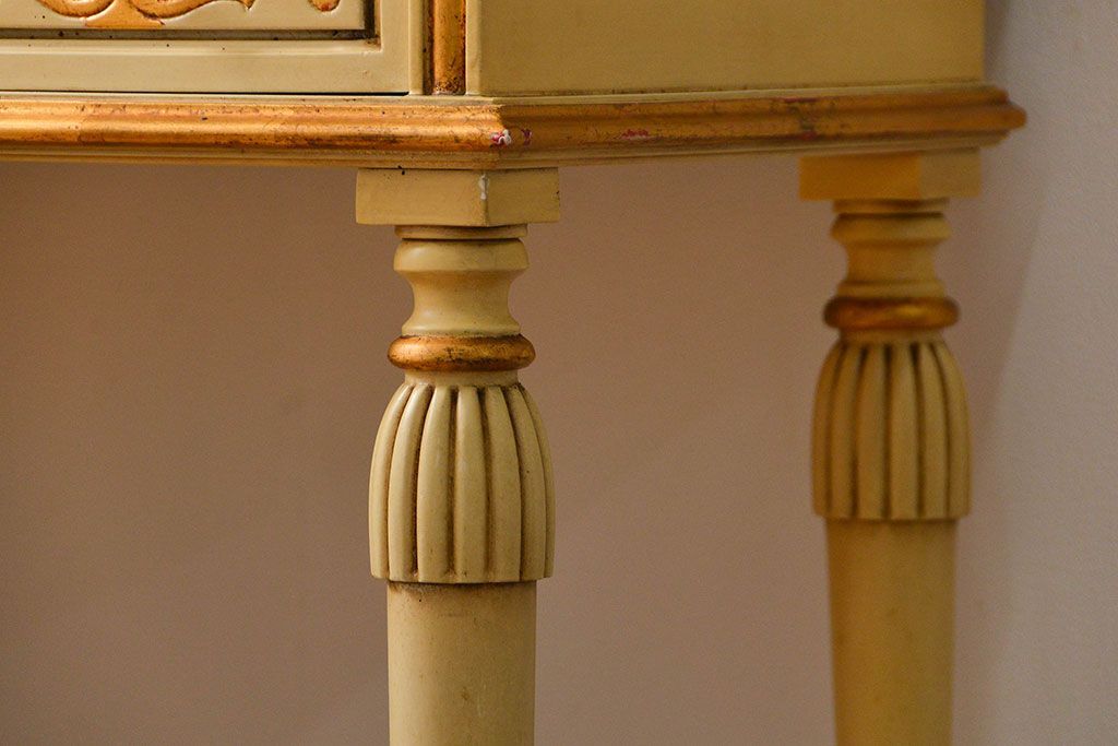 中古 スペインビンテージ エキゾチック キャビネット(カップボード)