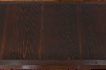 アンティーク家具　古民具・骨董 モダンで上質な背の高い六尺水屋箪笥(食器棚、収納棚)