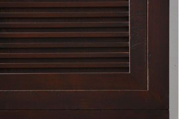 アンティーク家具　古民具・骨董 分厚い金具の美濃帳場箪笥