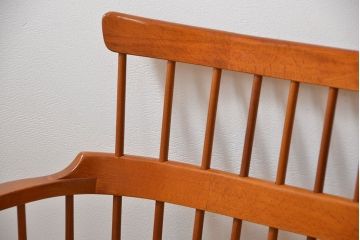 中古 飛騨産業 キツツキマーク 2人掛けソファ(2Pソファ)