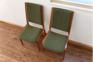 中古　天童木工　ダイニングチェア　2脚セット(1)