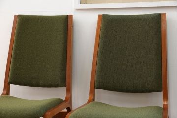 中古　天童木工　ダイニングチェア　2脚セット(2)