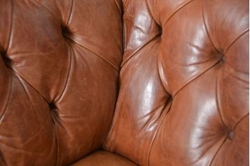 ヴィンテージ家具　イギリスビンテージ オーダーメイド品 本革ハイグレード チェスターフィールド ソファ