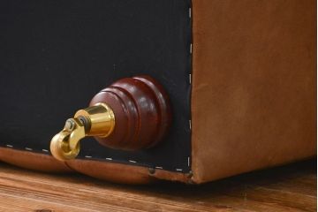 ヴィンテージ家具　イギリスビンテージ オーダーメイド品 本革ハイグレード チェスターフィールド ソファ