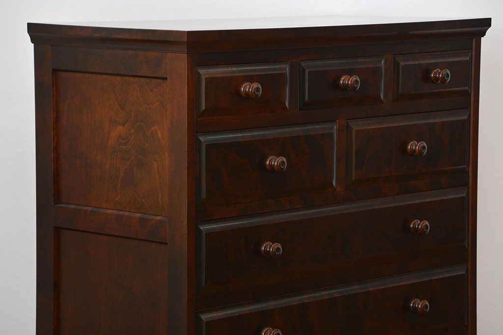 中古　北海道民芸家具 整理タンス(整理箪笥) 定価約24万円