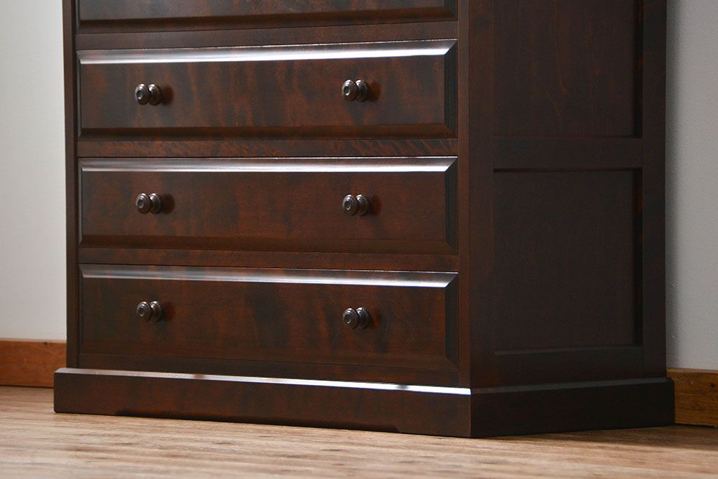 中古　北海道民芸家具 整理タンス(整理箪笥) 定価約24万円