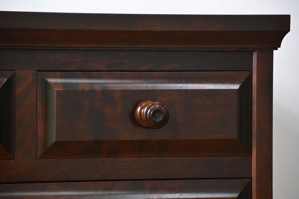 中古　北海道民芸家具 整理タンス(整理箪笥) 定価約24万円