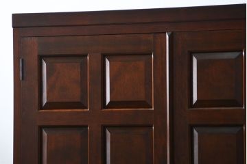 中古 松本民芸家具 洋服タンス 定価52万円(ワードローブ)