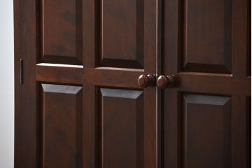 中古 松本民芸家具 洋服タンス 定価52万円(ワードローブ)