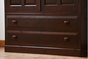 中古 松本民芸家具 洋服タンス 定価52万円(ワードローブ)