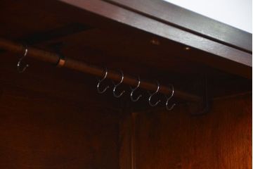 中古 松本民芸家具 洋服タンス 定価52万円(ワードローブ)