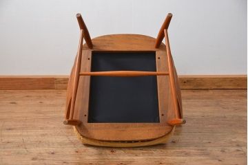 中古 飛騨産業 キツツキマーク 1人掛けソファ(2)(1Pソファ)