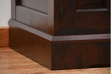 中古 北海道民芸家具 組立式ワードローブ(洋服タンス)(定価約81万円)