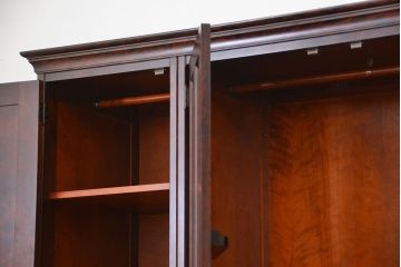 中古 北海道民芸家具 組立式ワードローブ(洋服タンス)(定価約81万円)