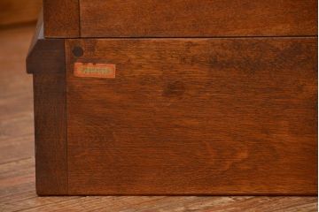 中古 北海道民芸家具 組立式ワードローブ(洋服タンス)(定価約81万円)