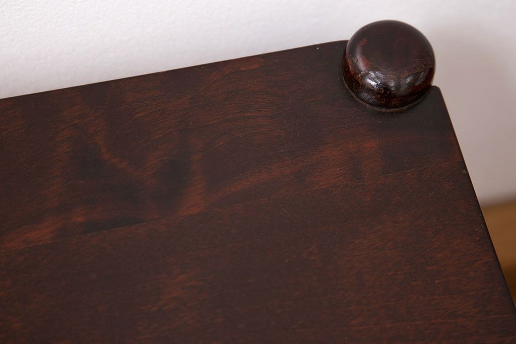 中古 北海道民芸家具 サイドテーブル