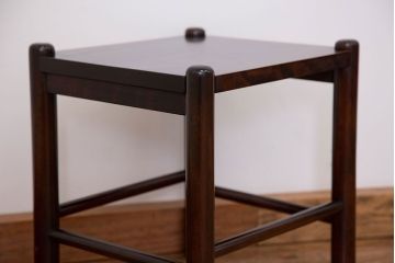 中古 北海道民芸家具 サイドテーブル