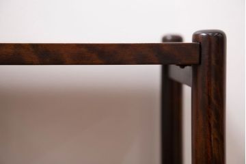 中古 北海道民芸家具 サイドテーブル