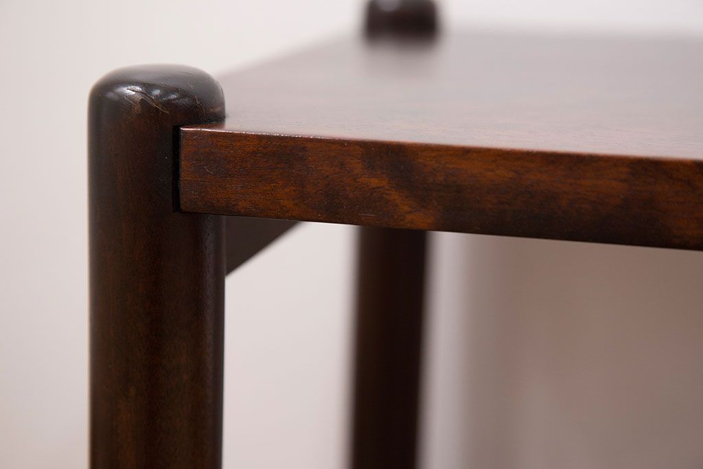 中古 北海道民芸家具 サイドテーブル