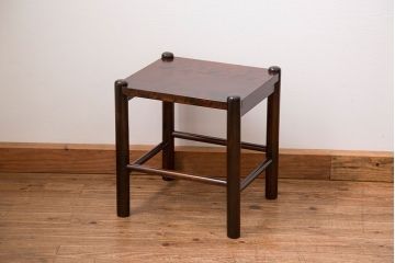 中古 北海道民芸家具 サイドテーブル