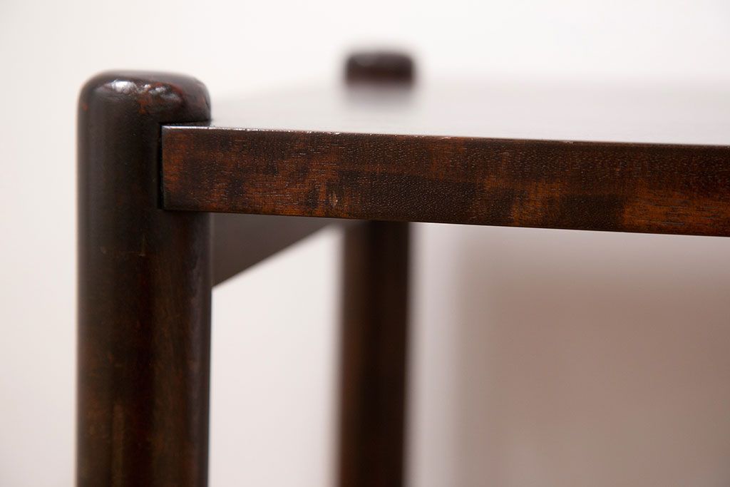 中古 北海道民芸家具 サイドテーブル