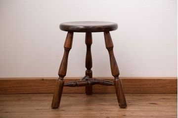 中古 松本民芸家具 三脚スツール