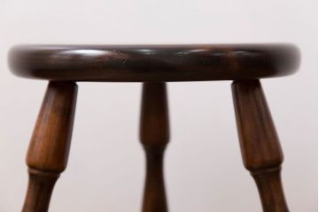 中古 松本民芸家具 三脚スツール