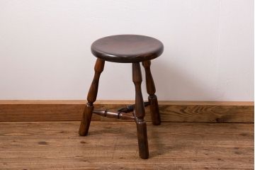 中古 松本民芸家具 三脚スツール
