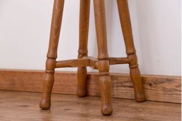 レトロ家具　昭和レトロ アンティーク 丸椅子(スツール)