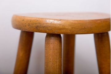 レトロ家具　昭和レトロ アンティーク 丸椅子(スツール)