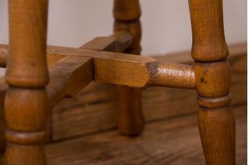 レトロ家具　昭和レトロ アンティーク 丸椅子(スツール)