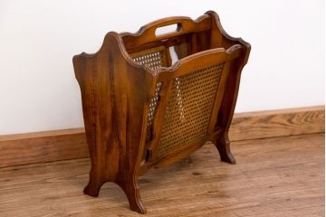 アンティーク雑貨　中古 カリモク マガジンラック
