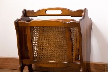 アンティーク雑貨　中古 カリモク マガジンラック