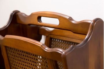 アンティーク雑貨　中古 カリモク マガジンラック